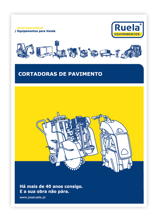 Venda de Cortadoras de Pavimento – Ruela Equipamentos