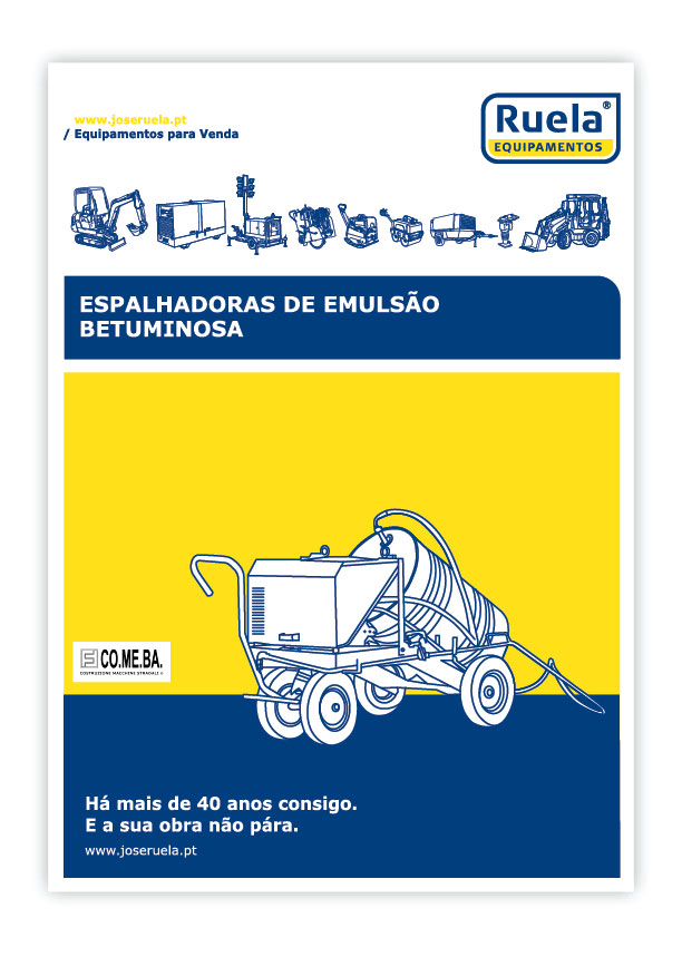 Venda de Máquinas de Emulsão Betuminosa – Ruela Equipamentos