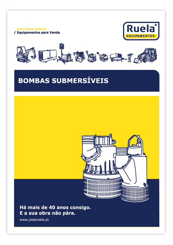 Venda de bombas submersiveis – Ruela Equipamentos