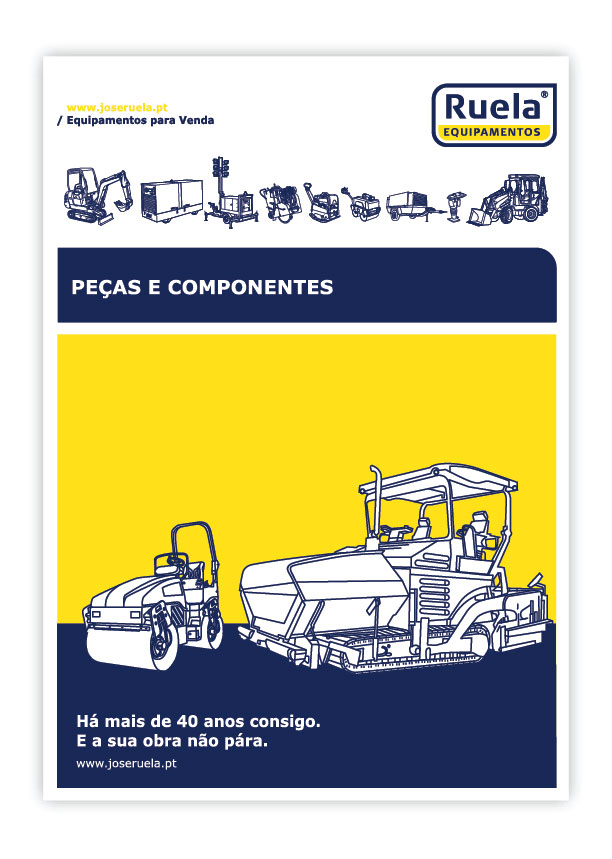 Venda de Peças para pavimentadoras e Cilindros – Ruela Equipamentos