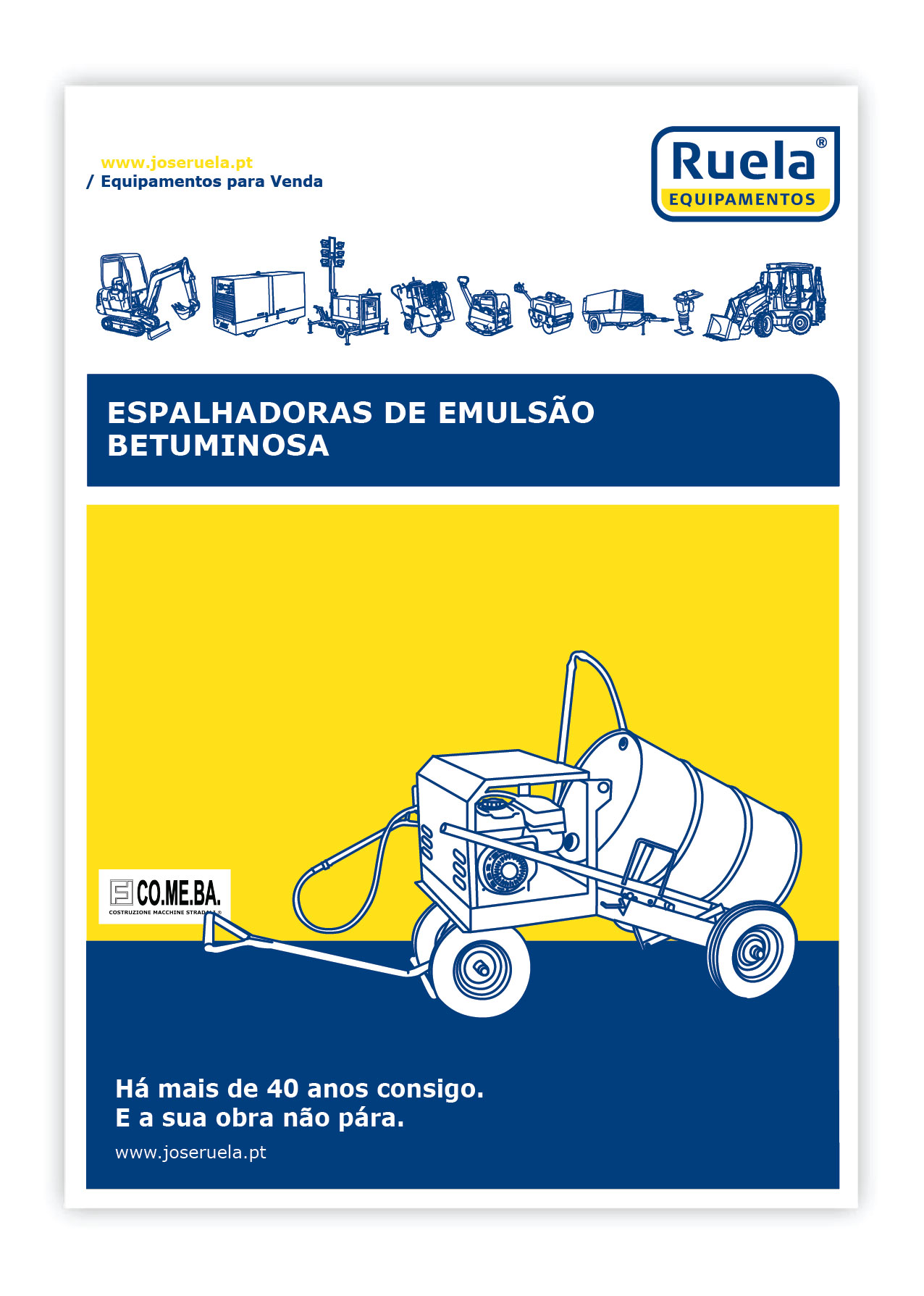 Venda de Espalhadoras de Emulsão Betuminosa – Ruela Equipamentos