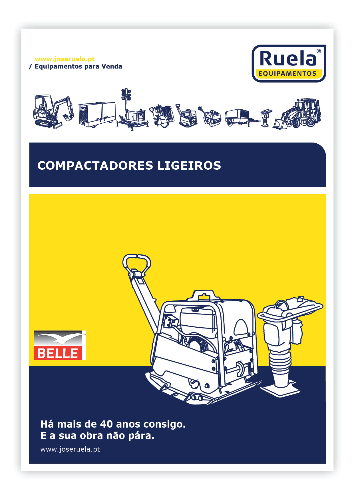 Venda de Compactadores Ligeiros e Saltitões – Ruela Equipamentos