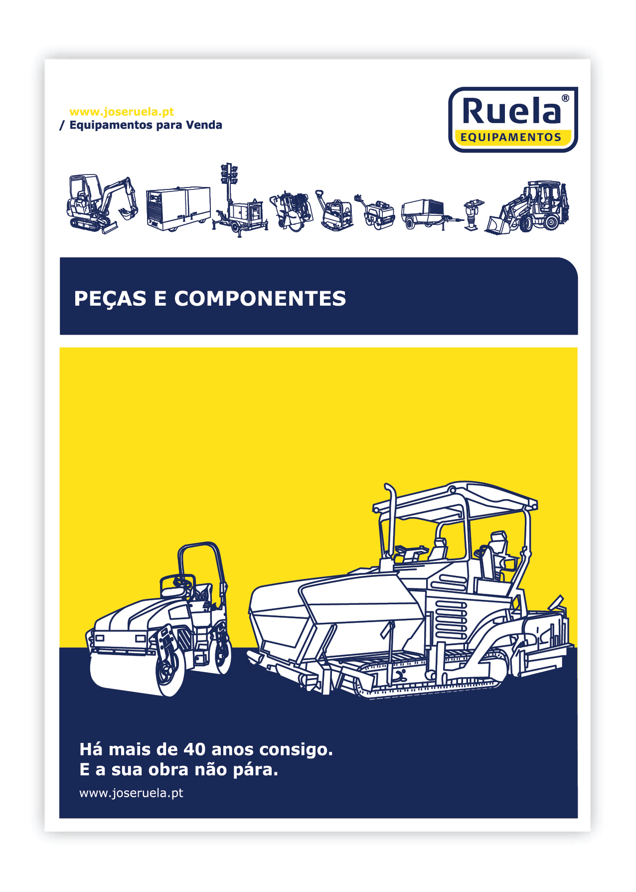 Venda de Peças para pavimentadoras e Cilindros – Ruela Equipamentos