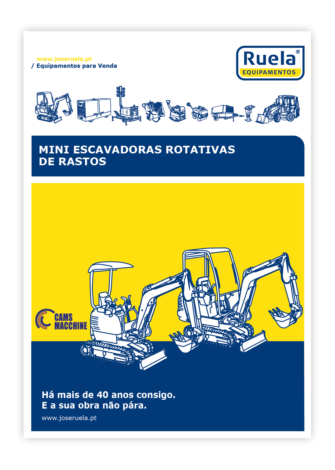 Venda de Mini Escavadoras – Ruela Equipamentos