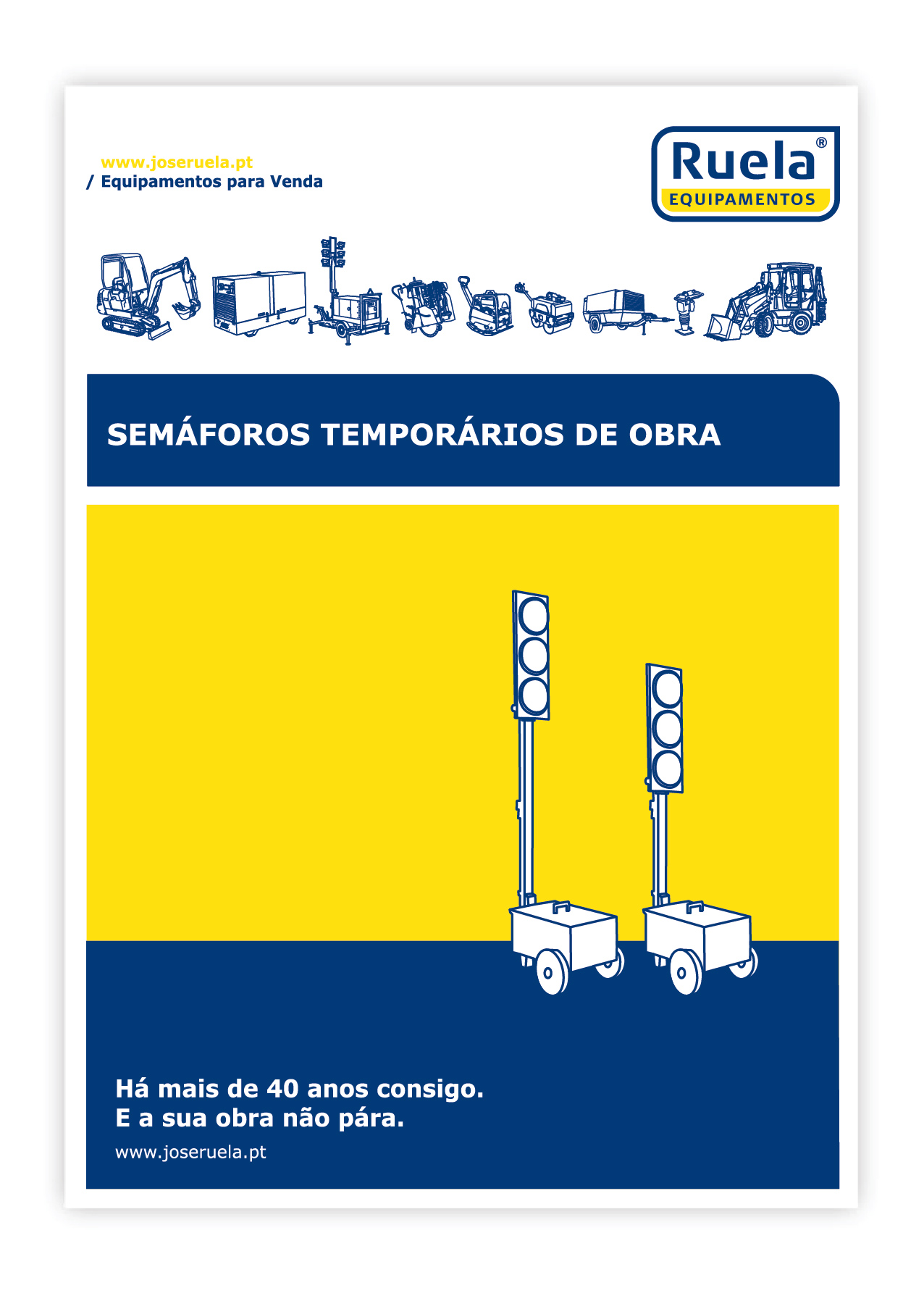 Venda de Semáforos de Obra – Ruela Equipamentos