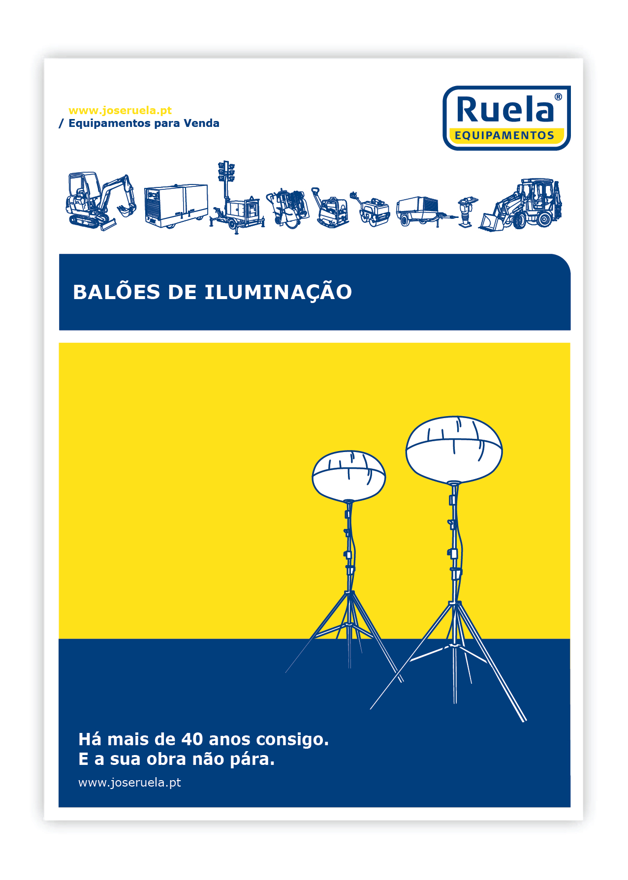 Venda de Balões de IIuminação – Ruela Equipamentos