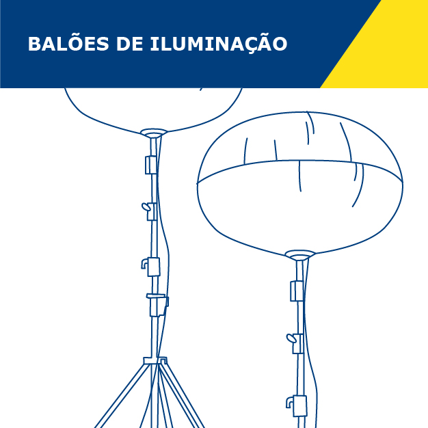 Balões de Iluminação – Ruela Aluguer