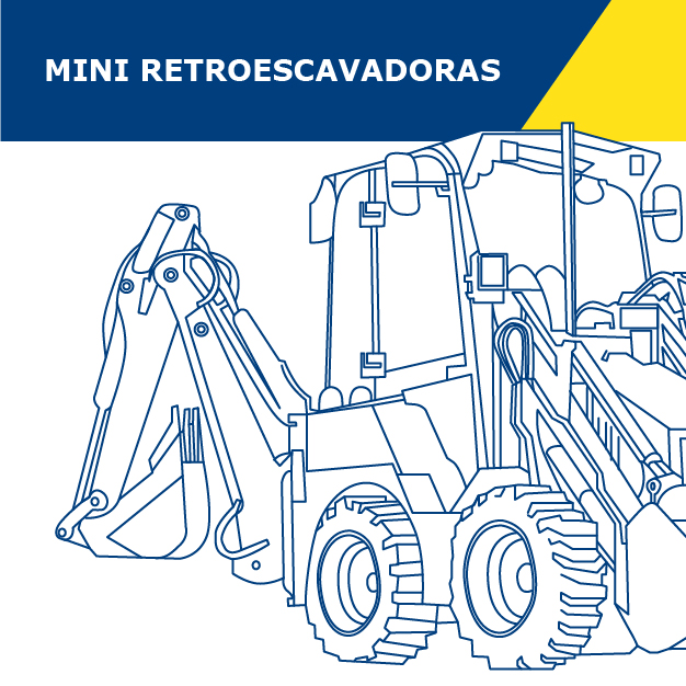 Mini Retroescavadoras – Ruela Aluguer