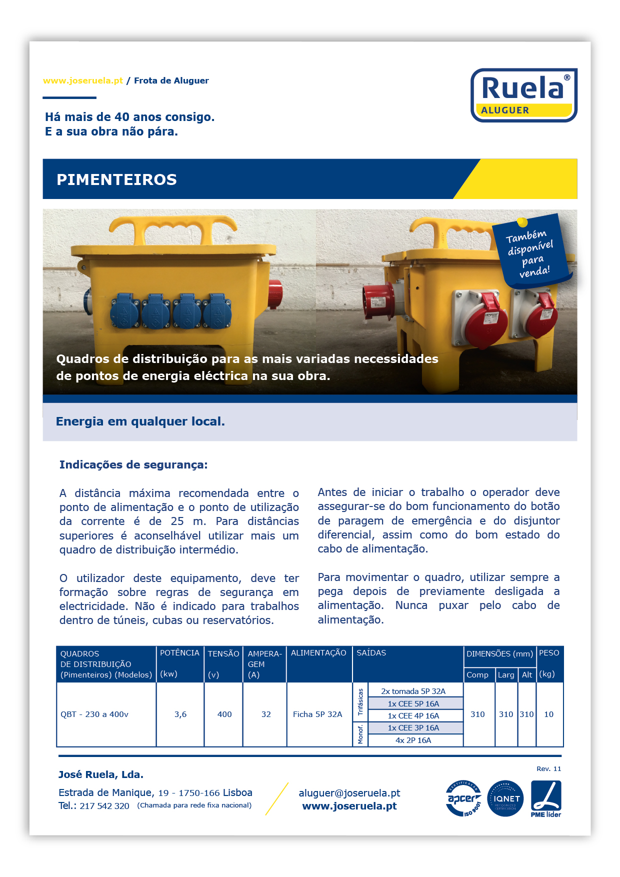 Aluguer de Pimenteiros – Ruela Aluguer