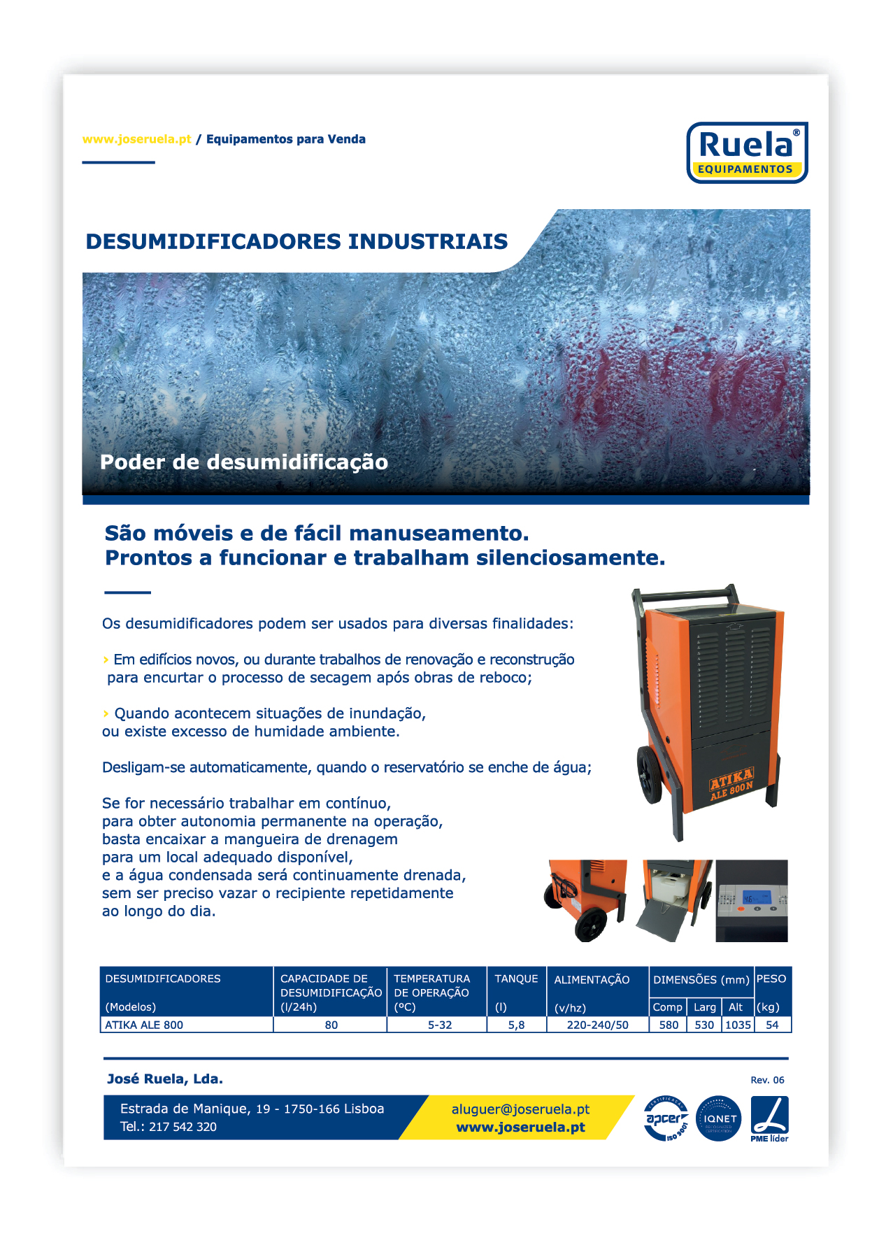 Venda de Desumidificadores Industriais – Ruela Equipamentos
